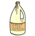 油のペットボトル