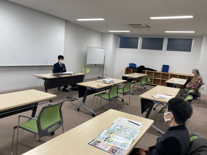 特殊詐欺被害防止講習会様子１