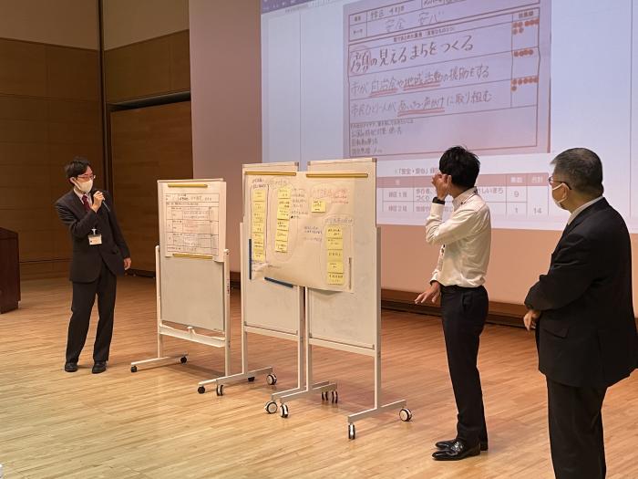 グループ発表の様子
