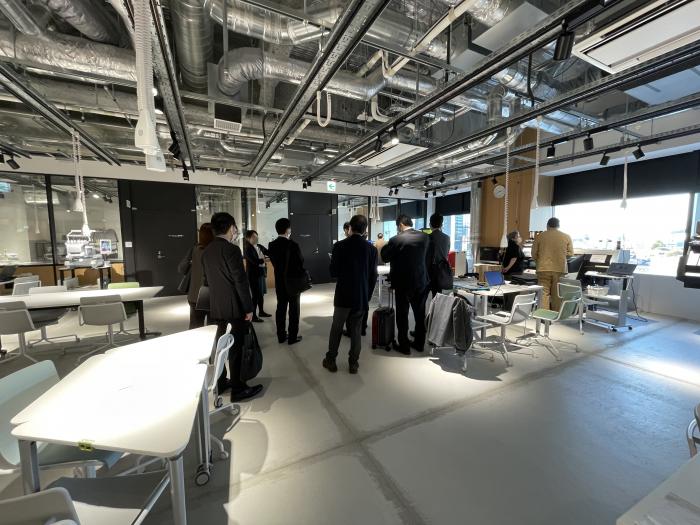港区立産業振興センターの見学