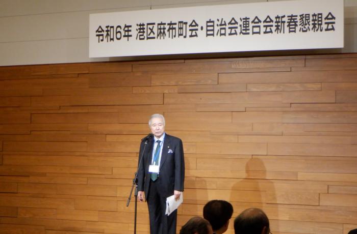 R6新春懇親会清原会長