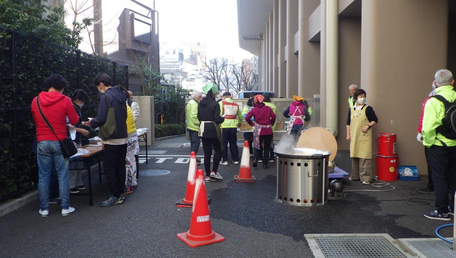 炊き出し訓練