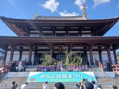 令和6年度区民まつりの様子1.