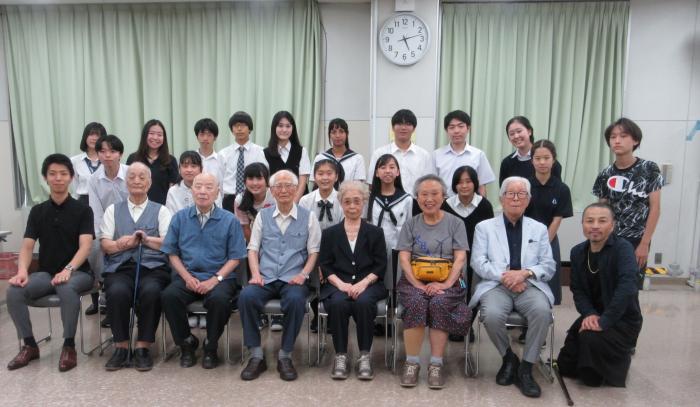 青年団と中学生