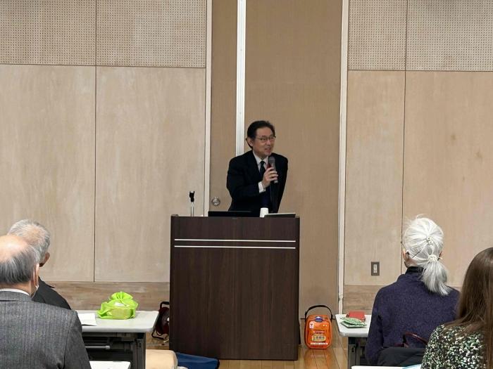 講演の様子１