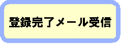 登録完了メール確認