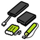 充電式の電池