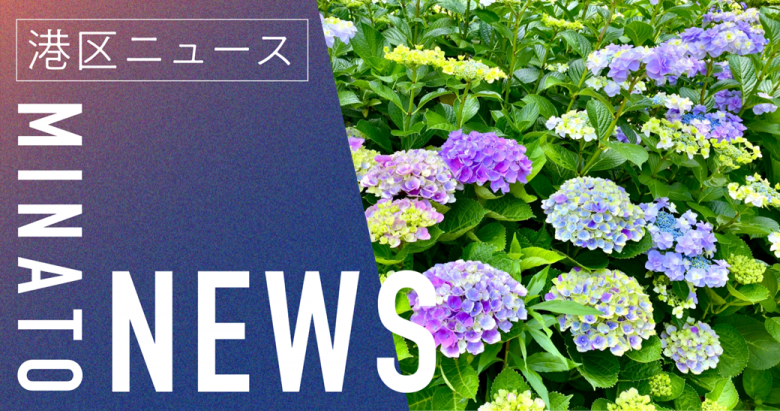 【アジサイ】港区HP-NEWSバナー画像