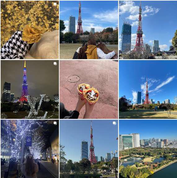 Instagramを活用した魅力発信（戸板女子）