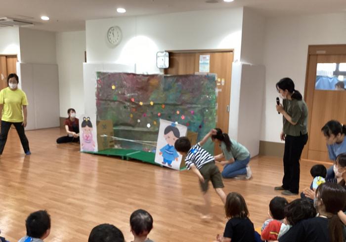 児童発達支援（通園）の様子（七夕イベント）