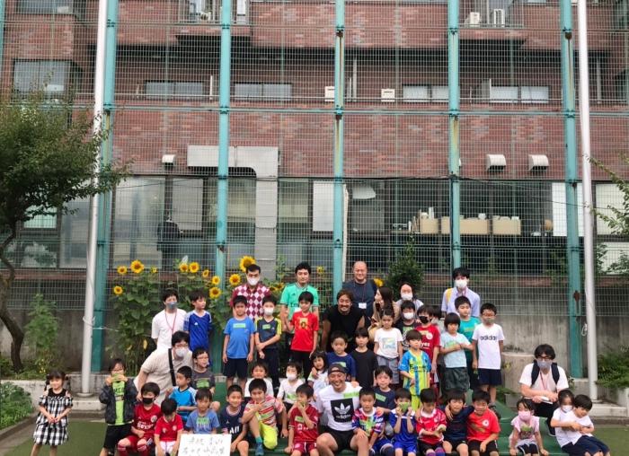 サッカー講座集合写真
