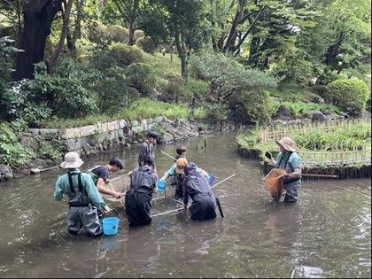 令和7年度調査作業の様子