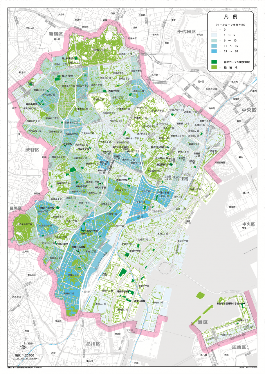 ヒートアイランド対策マップ令和7年度
