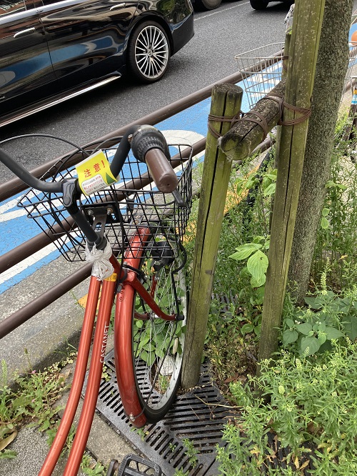 放置自転車1