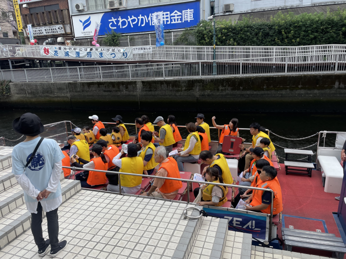 1日目運河クルーズの写真3