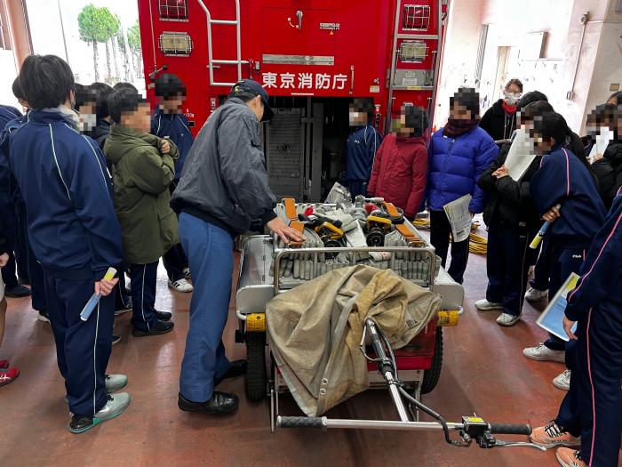 消防車の中身