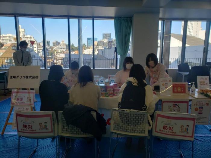 液体ミルク試飲