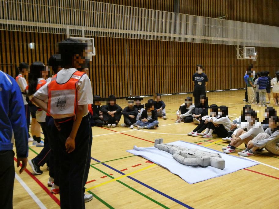 小学生向け搬送訓練