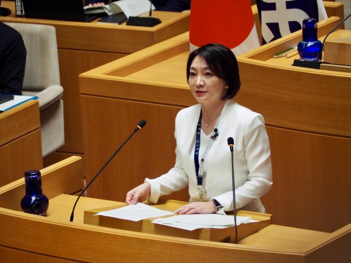 区長所信表明１