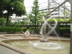 本芝公園噴水の写真
