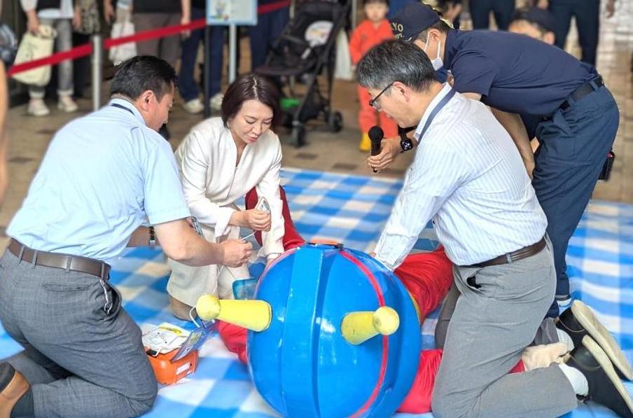 芝消防署救急防災フェア