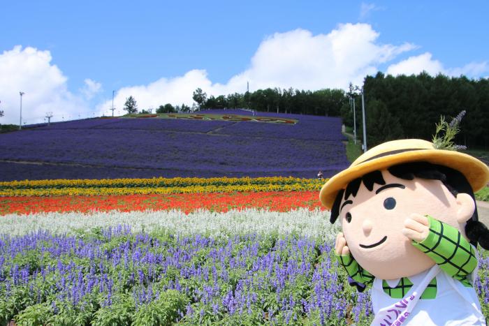 北星山ラベンダー園とラベンダーの妖精