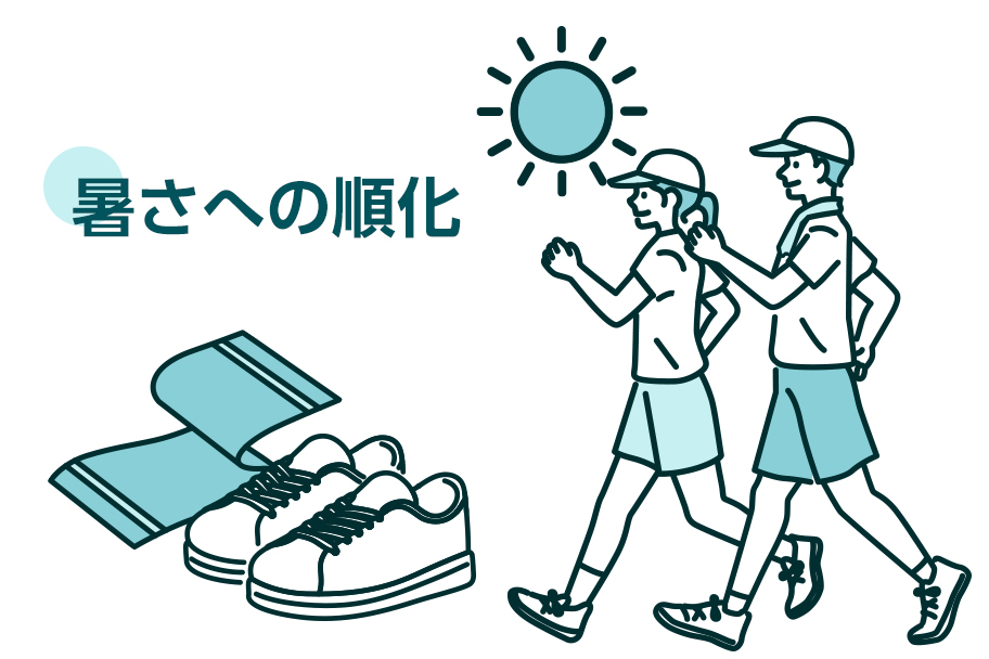 暑さへの順化
