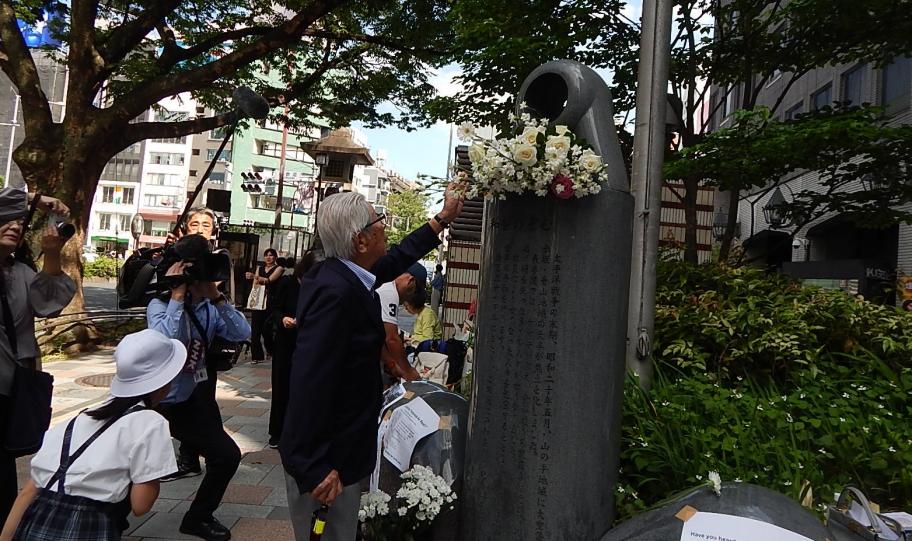 令和6年献花写真