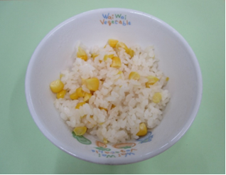 とうもろこしご飯