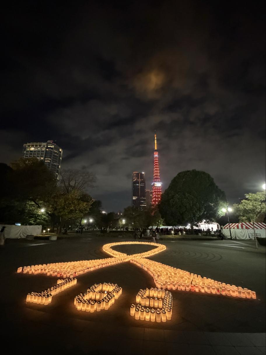 キャンドル写真