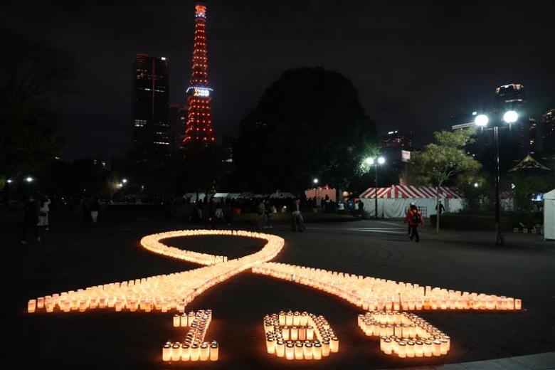  ライトアップ画像