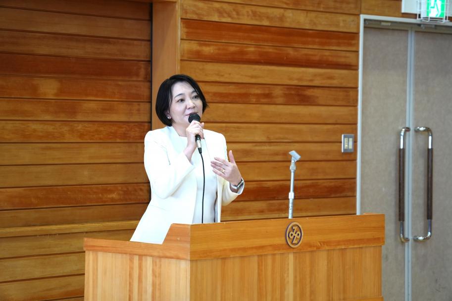 委嘱式の様子