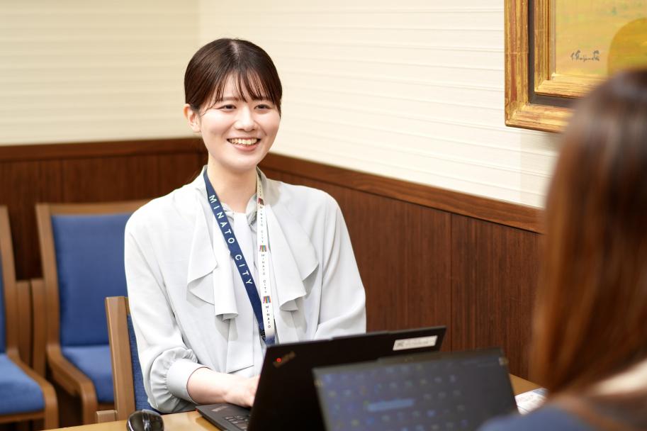 区役所訪問