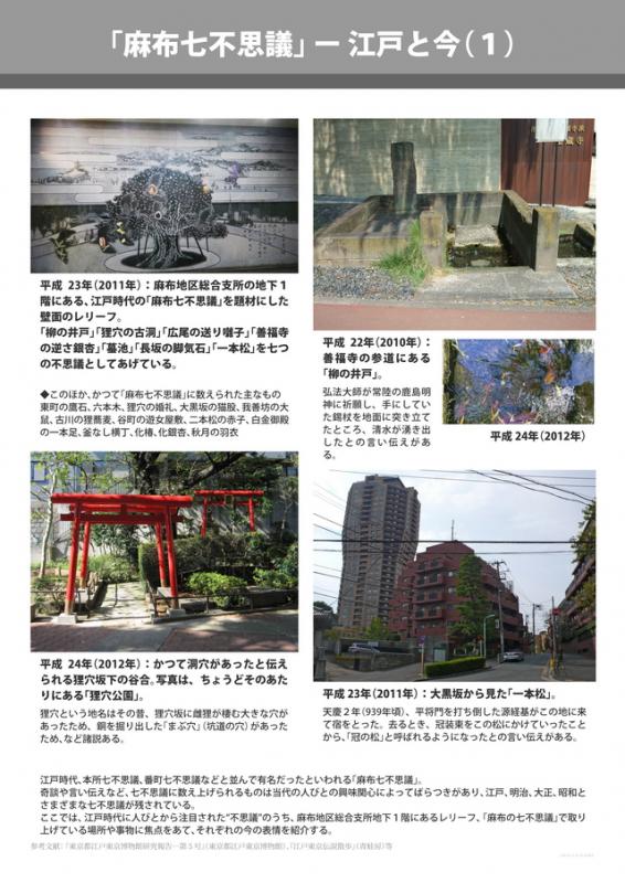 「麻布七不思議」-江戸と今（1）