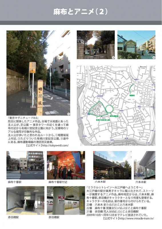 麻布とアニメ（2）
