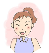 イメージ：笑った顔