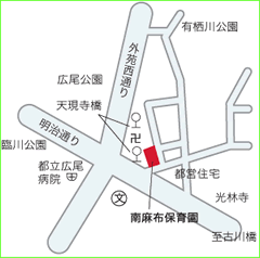 南麻布マップ