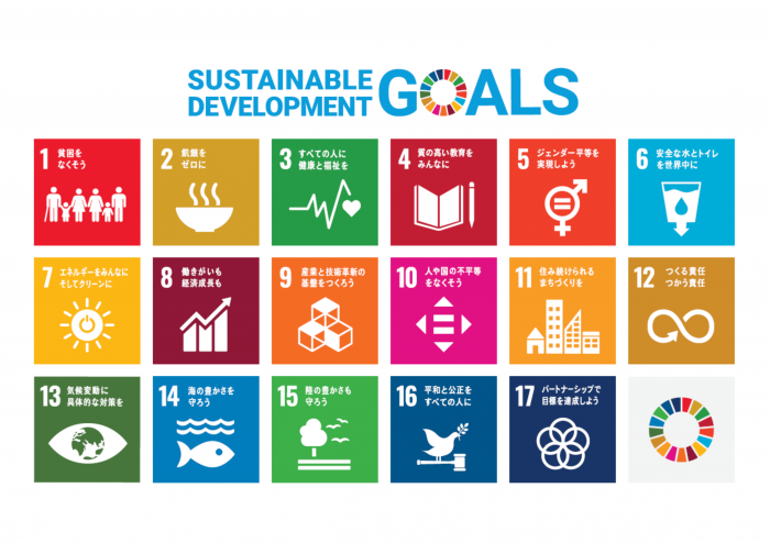 SDGsロゴと17のアイコン