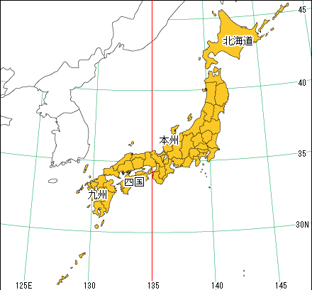 港区公式ホームページ／日本地図から探そう