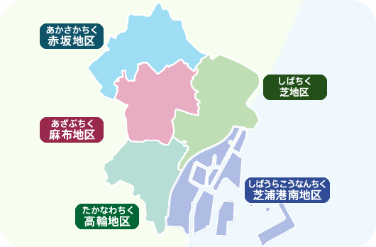 港区地図
