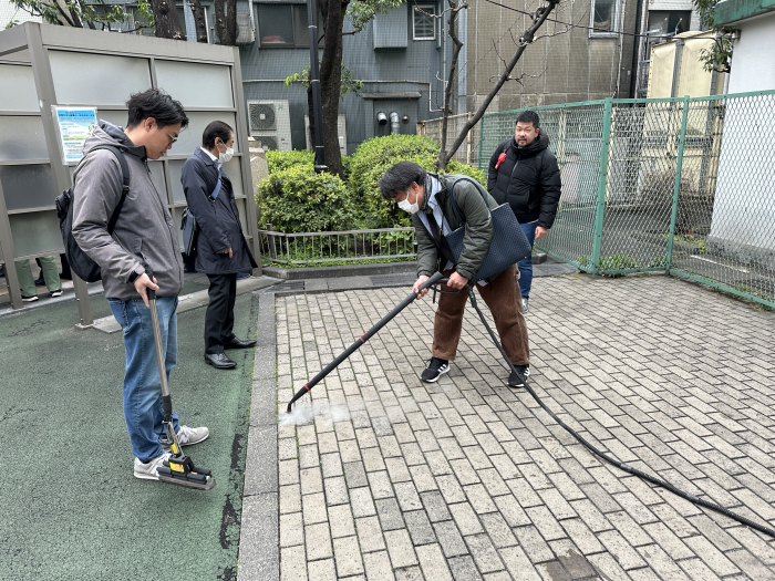 ガム痕除去