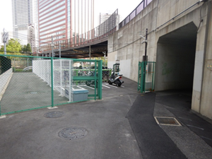 田町駅西口第1暫定自転車等駐車場