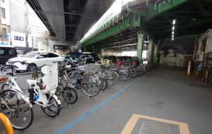 新橋駅第2 暫定 自転車 駐 車場