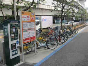 芝浦ふ頭駅前暫定自転車駐車場