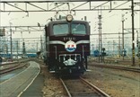 国鉄の見学会・EF5861和式客車「江戸」号