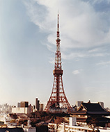 スッキリしている東京タワー